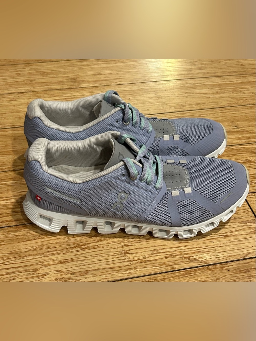 On Clouds Light Lilac Women's Athletic Running Shoes - Lightweight Performance